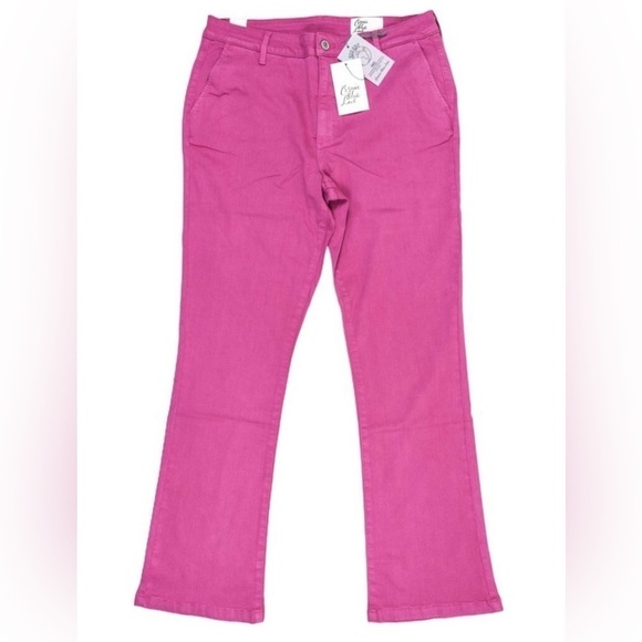 Cosmic Blue Love NWT Pants Cotton Spandex Blend Women’s Size 32 - Picture 1 of 9
